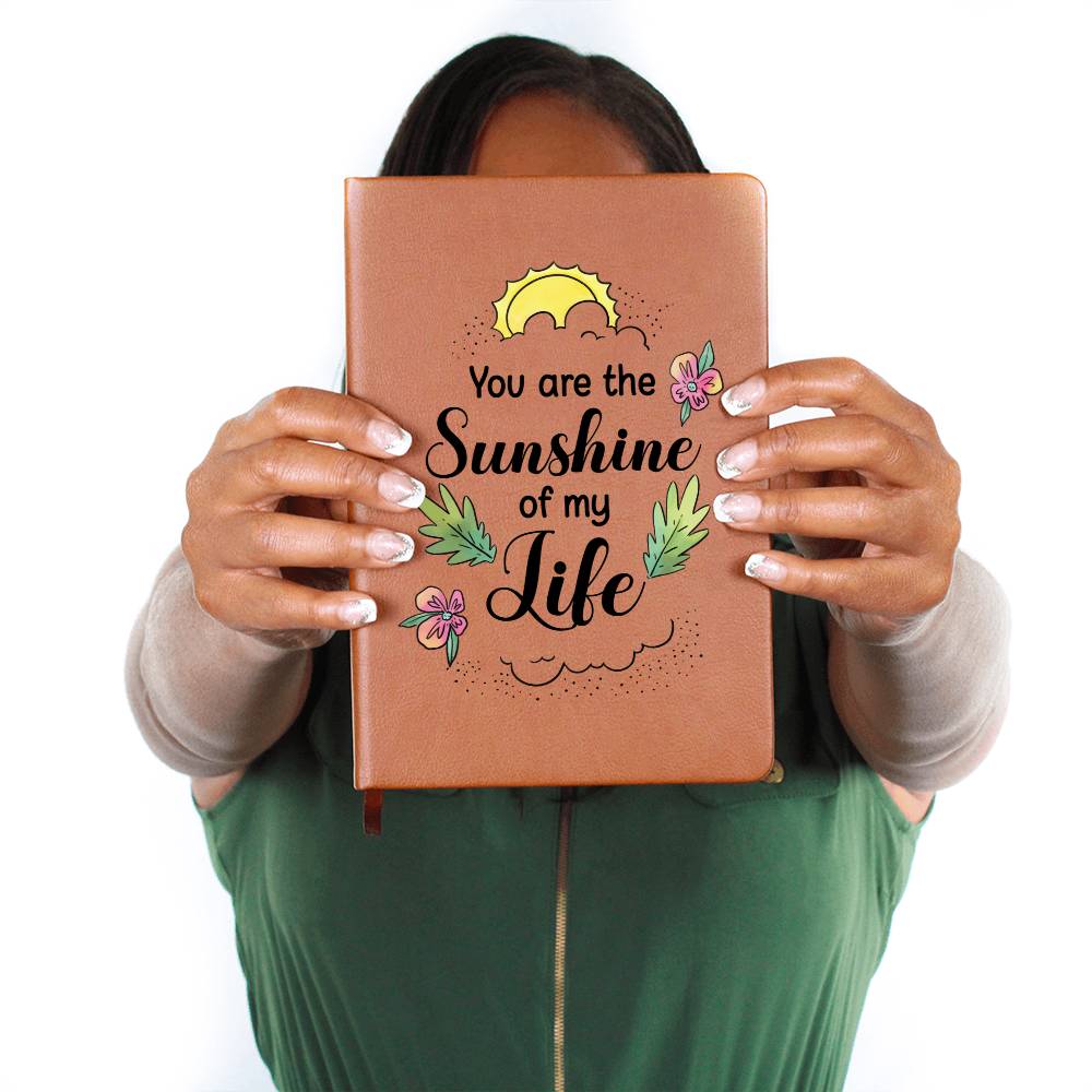 Sunshine | leather journal | You are the Sunshine (LJ-SUN-YOU-S2309) - You Make It Special