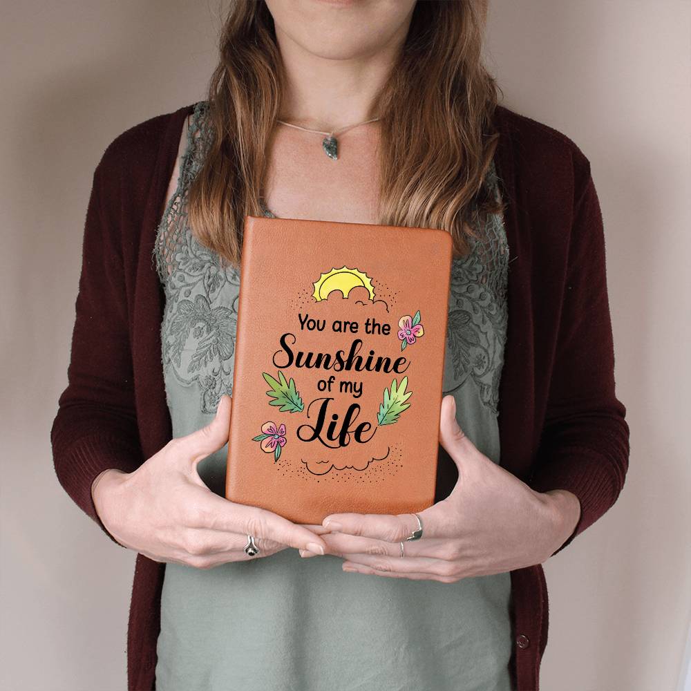 Sunshine | leather journal | You are the Sunshine (LJ-SUN-YOU-S2309) - You Make It Special