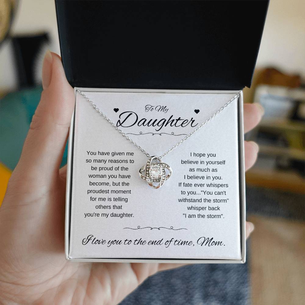 To Daughter From Mom | You have (LKN-D-M-Youhave-W-S2309) - You Make It Special