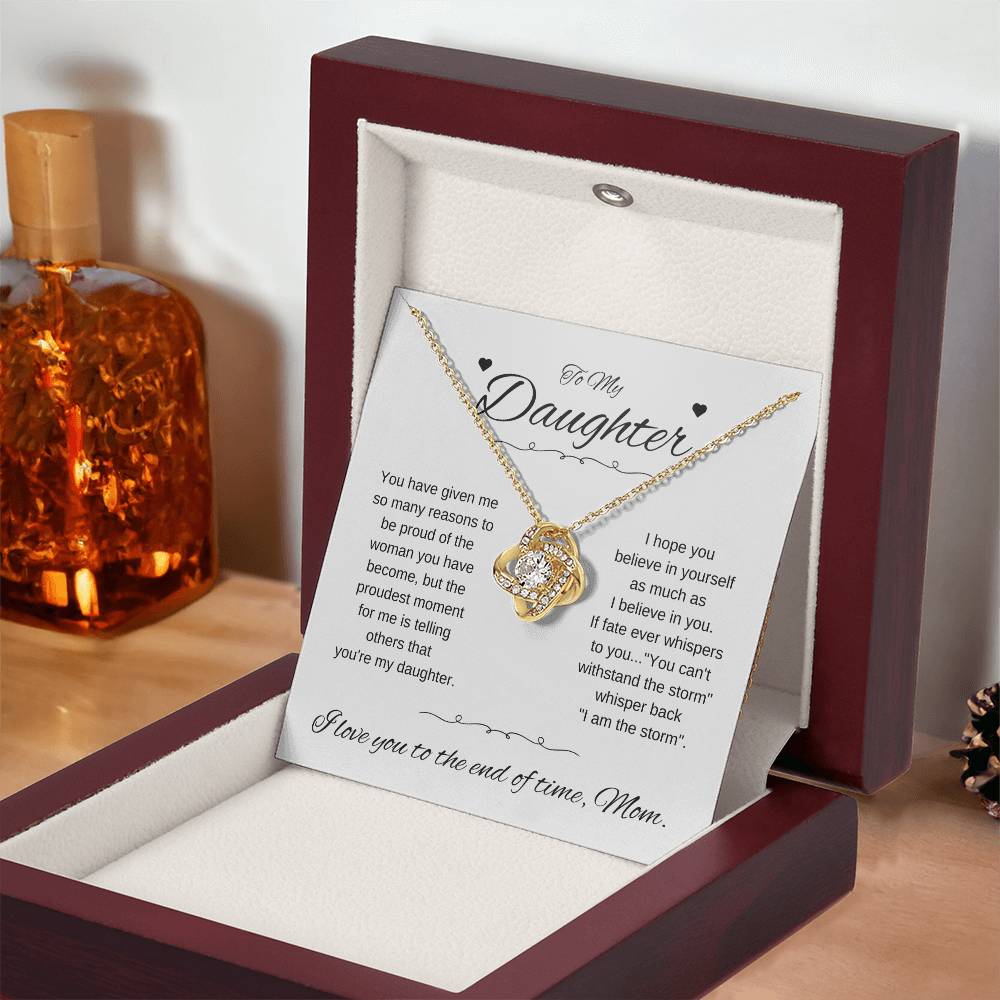 To Daughter From Mom | You have (LKN-D-M-Youhave-W-S2309) - You Make It Special