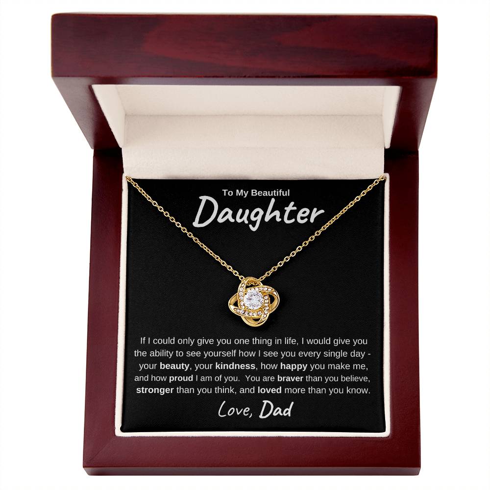 To Daughter Love Dad | If I could (LKN-D-Dd-IfI-Bk-S2309) - You Make It Special