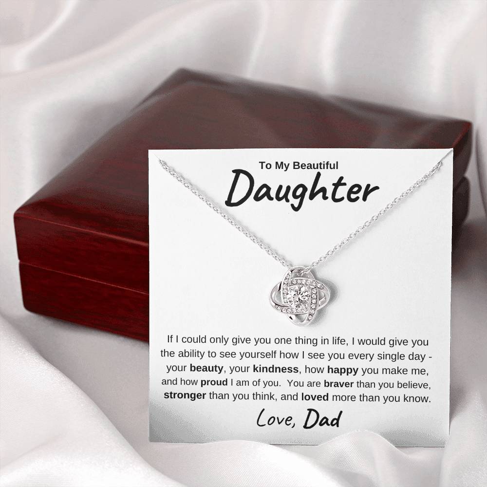 To Daughter Love Dad | If I could (LKN-D-Dd-IfI-W-S2309) - You Make It Special