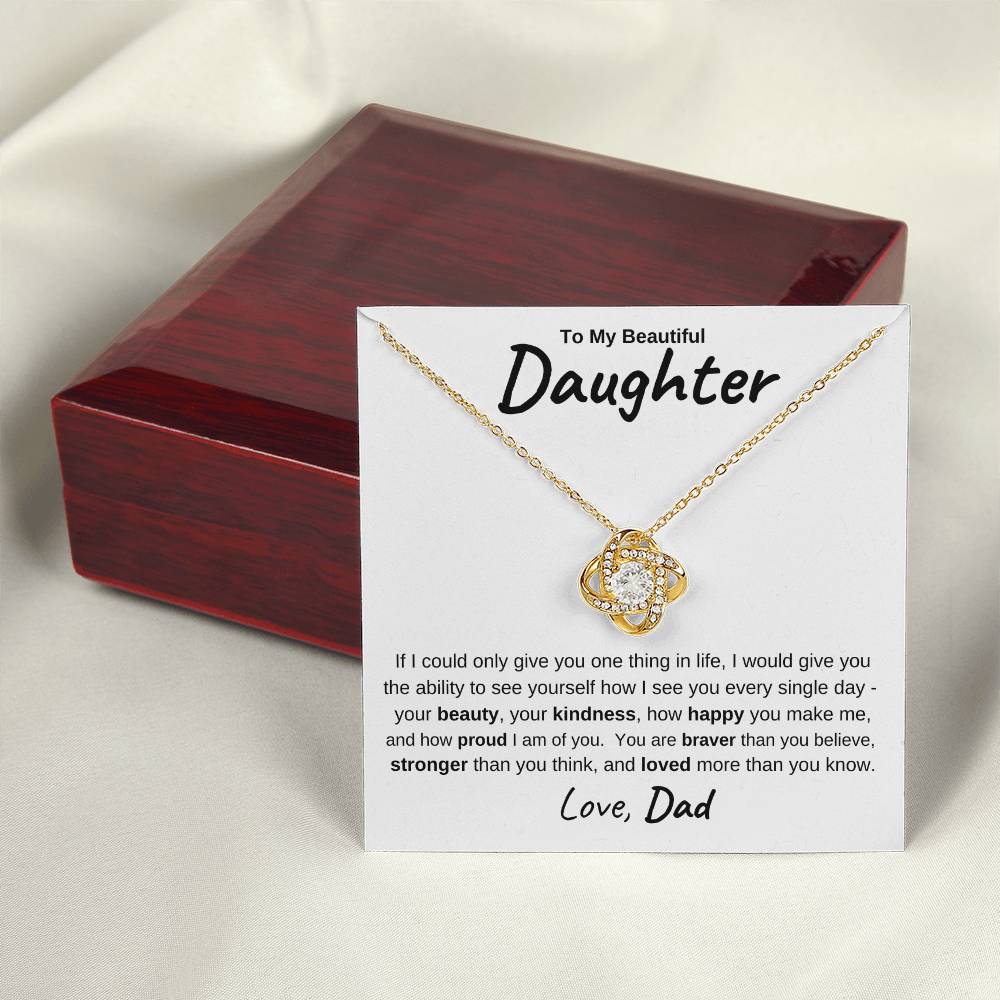 To Daughter Love Dad | If I could (LKN-D-Dd-IfI-W-S2309) - You Make It Special
