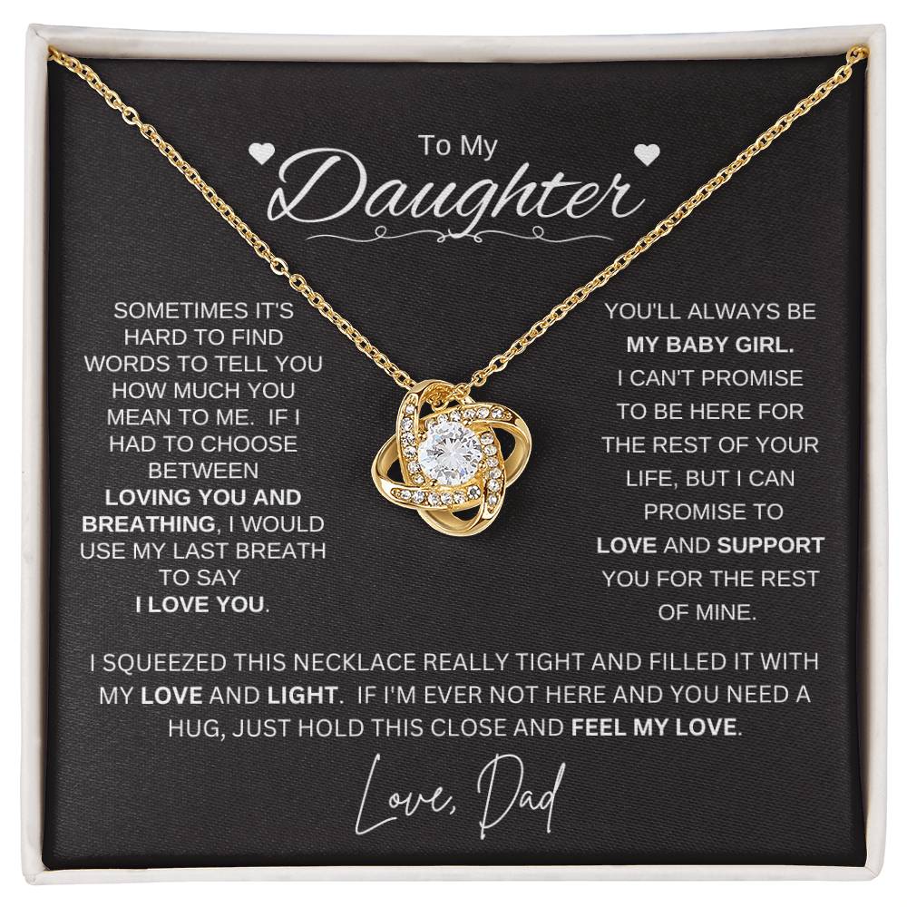 To Daughter Love Dad | SOMETIMES (LKN-D-Dd-Sometimes-Bk-S2309) - You Make It Special