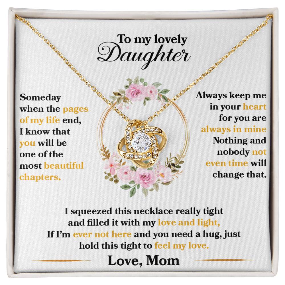 To Daughter Love Mom | Pages of My Life (LVKN-D-M-PagesOfMyLife-CR-S2311) - You Make It Special