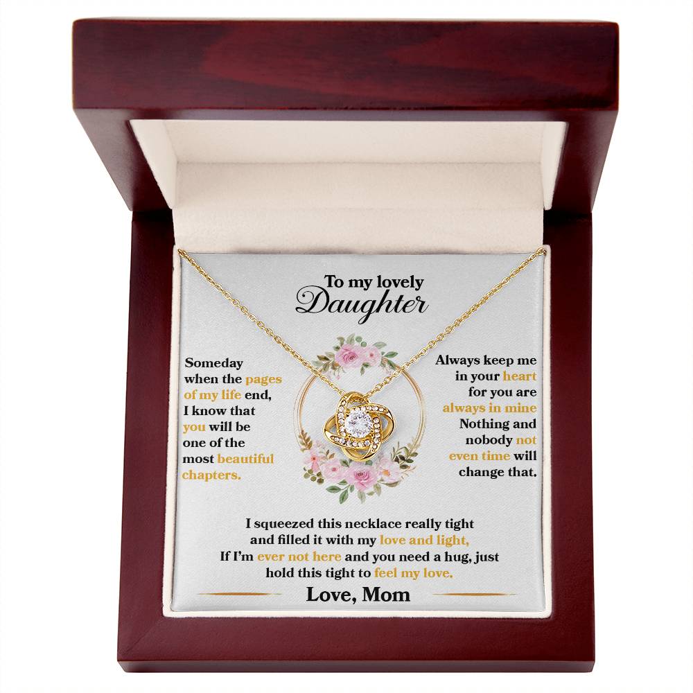 To Daughter Love Mom | Pages of My Life (LVKN-D-M-PagesOfMyLife-CR-S2311) - You Make It Special