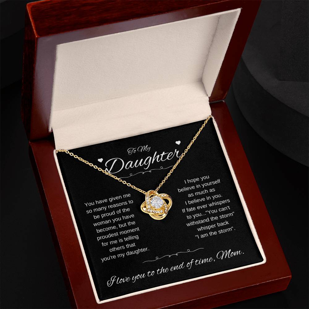 To Daughter Love Mom | You have (LKN-D-M-Youhave-Bk-S2309) - You Make It Special