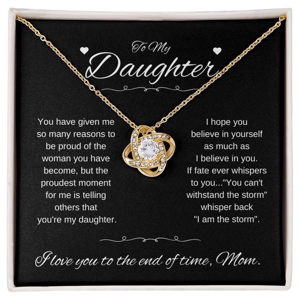 To Daughter Love Mom | You have (LKN-D-M-Youhave-Bk-S2309) - You Make It Special