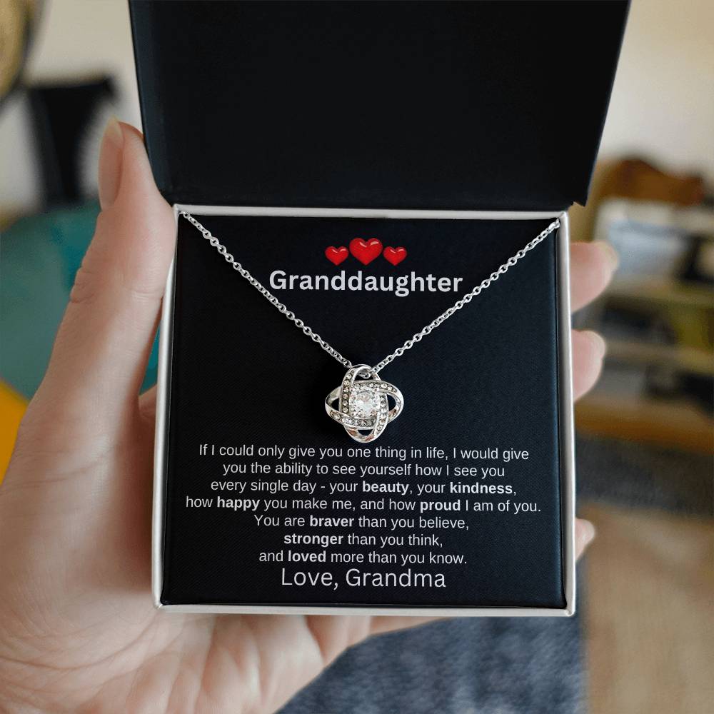 To Granddaughter Love Grandma | If I could (LKN-GD-GM-IfICould-Bk-S2309) - You Make It Special