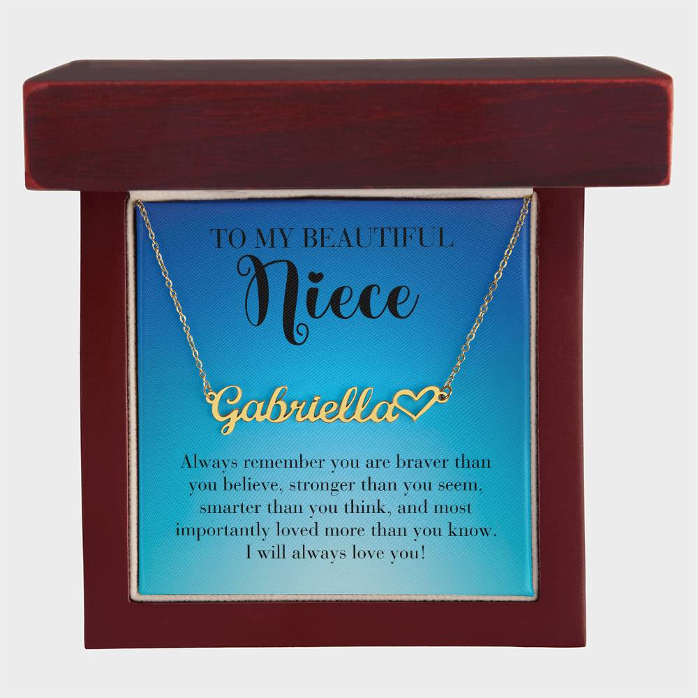 To Niece | Always remember (HNN-N-Me-AlwaysRemember-Bu-S2309) - You Make It Special