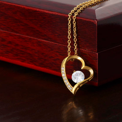 Wife | Last Everything | Forever Love Necklace-Luxury Box (FLVN-W-H-LastEverything-BK-LuxBx-S2311) - You Make It Special