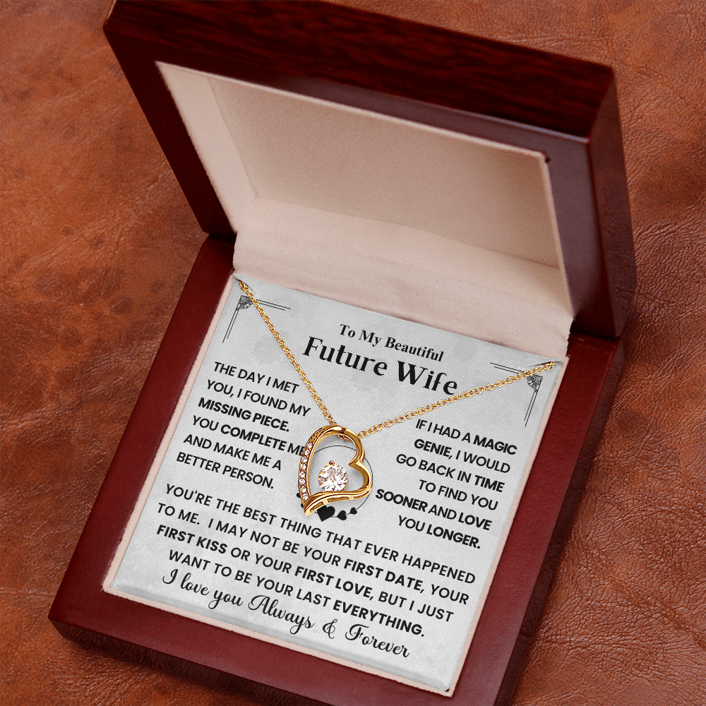 Future Wife | The Day I Met | Forever Love Necklace