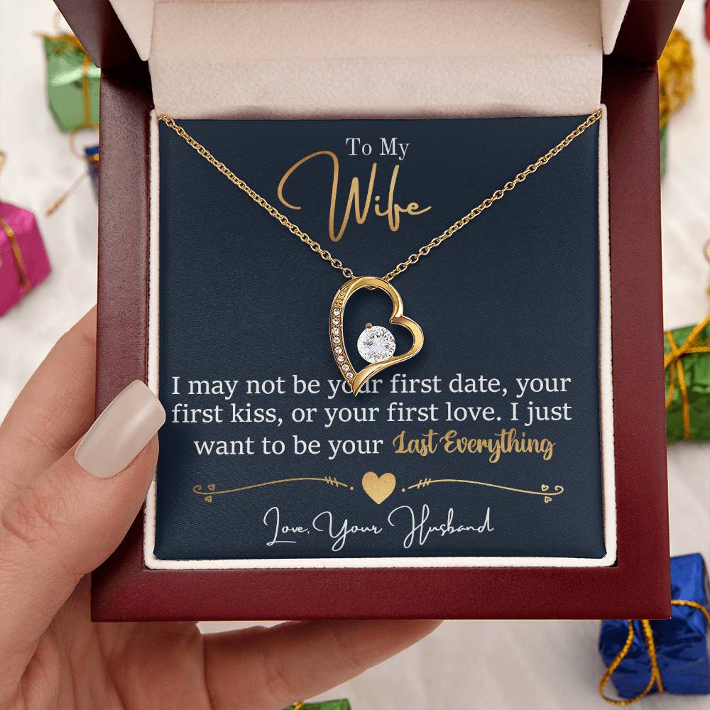 Wife | Last Everything | Forever Love Necklace-Luxury Box (FLVN-W-H-LastEverything-BK-LuxBx-S2311) - You Make It Special