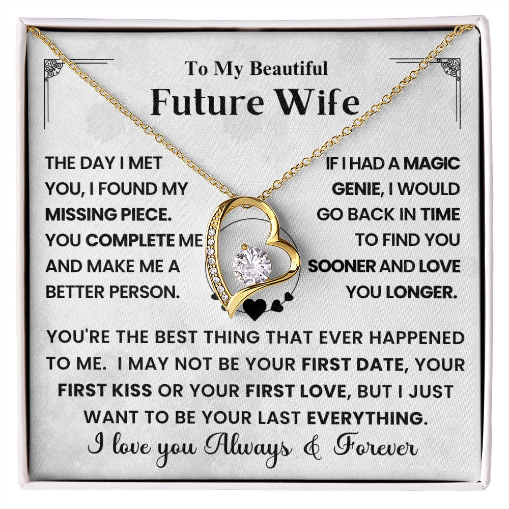 Future Wife | The Day I Met | Forever Love Necklace