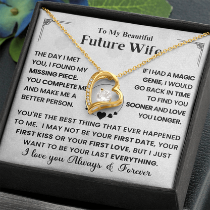 Future Wife | The Day I Met | Forever Love Necklace