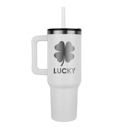 Shamrock Lucky 40 oz tumbler | Pinnacle 40 oz Tumbler