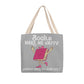 Books Make Me Happy Tote Bag Grocery Shopping Reusable Bag Tote (TB-BksMkHpyHmHdHrt-S2405) - You Make It Special