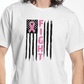 Breast Cancer FIGHT Flag shirt (BC3001 - BCFight - W - S2408) - You Make It Special