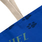 Cocker Spaniel and Wine Make Everything Fine Tote Bag Grocery Shopping Reusable Bag Tote (TB - CckrSpnlWnEvthgFn - S2403) - You Make It Special