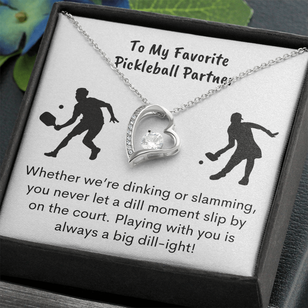 Favorite Pickleball Partner | Forever Love Necklace - You Make It Special