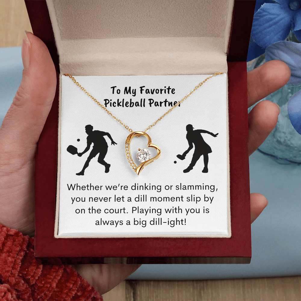 Favorite Pickleball Partner | Forever Love Necklace - You Make It Special