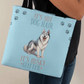 Husky It's Not Dog Hair It's Husky Glitter Tote Bag Grocery Shopping Reusable Bag Tote (TB - ItsNtDgHrItsHskyGltr - S2403) - You Make It Special