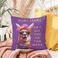 MAMA LLAMA AIN'T GOT TIME FOR YOUR DRAMA Indoor - Outdoor Pillow (IOP - MmLmDrma - S2406) - You Make It Special
