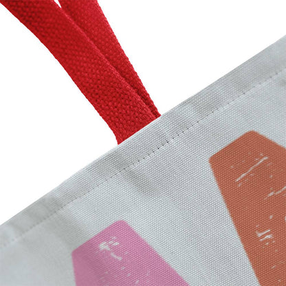 MAMA multicolor Tote Bag Grocery Shopping Reusable Bag Tote (TB-MAMAMultiClr-Cr-S2404) - You Make It Special