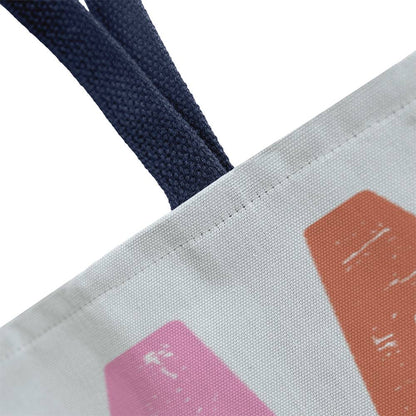 MAMA multicolor Tote Bag Grocery Shopping Reusable Bag Tote (TB-MAMAMultiClr-Cr-S2404) - You Make It Special