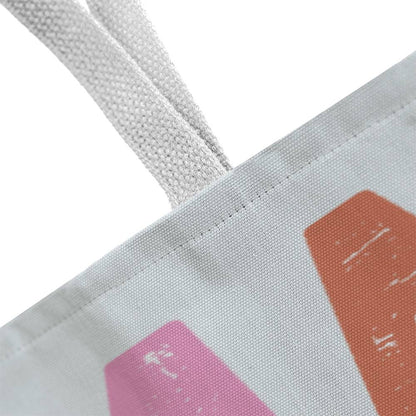 MAMA multicolor Tote Bag Grocery Shopping Reusable Bag Tote (TB-MAMAMultiClr-Cr-S2404) - You Make It Special