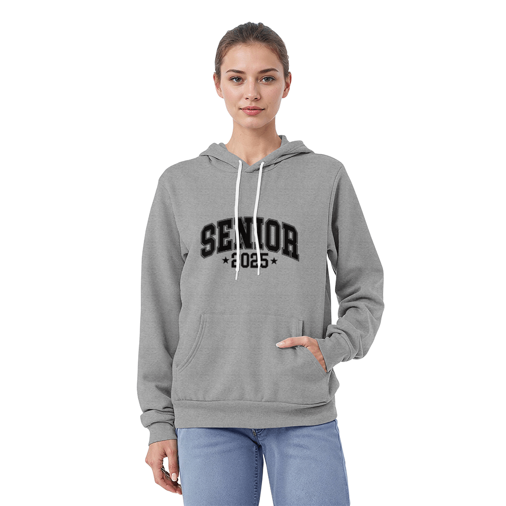 SENIOR 2025 Bella - Canvas 3719 Unisex Pullover Fleece Hoodie - You Make It Special