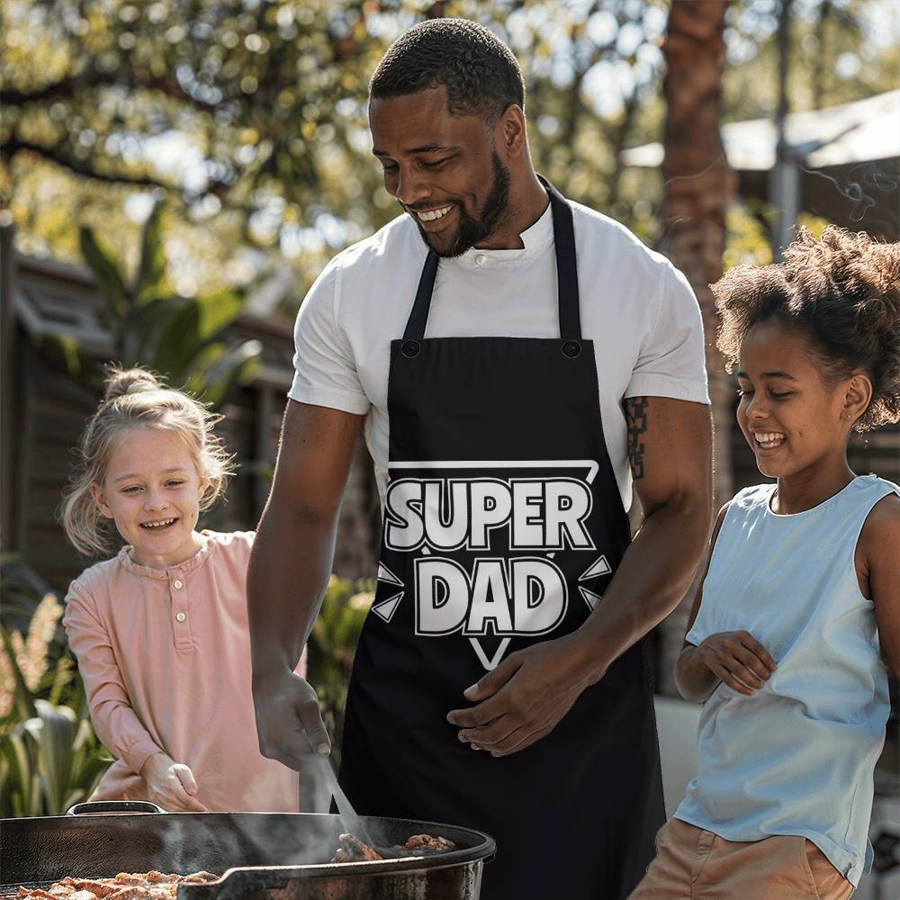 Super Dad apron (AP-D-SprDd-Bk-S2405) - You Make It Special