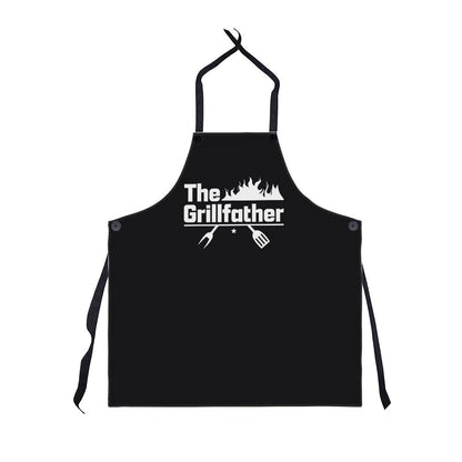 The Grillfather apron (AP-D-GrlFthr-Bk-S2405) - You Make It Special