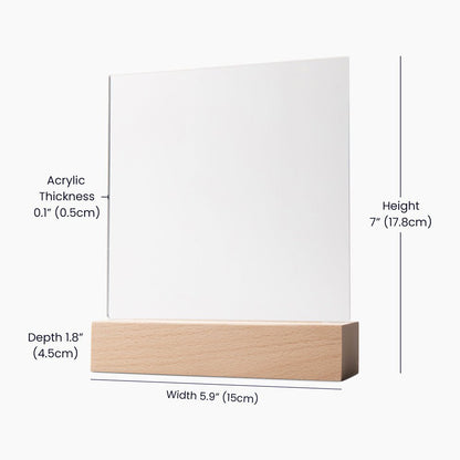 To Daughter Love Mom | Whenever you feel | Acrylic Keepsake Sign - You Make It Special