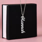 To Girlfriend From Boyfriend | I May Not | Name Necklace - You Make It Special