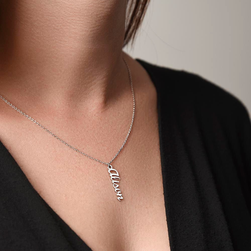 To Girlfriend From Boyfriend | I May Not | Name Necklace - You Make It Special