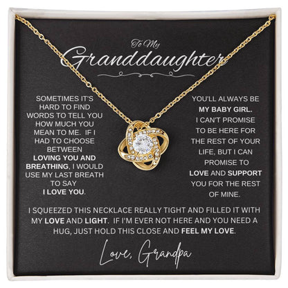 To Granddaughter Love Grandpa | SOMETIMES (LKN - GD - GP - Sometimes - Bk - S2309) - You Make It Special