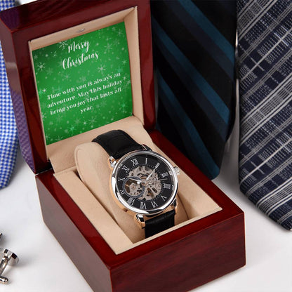 To Man | Time With You | Men's Openwork Watch MC19 - You Make It Special