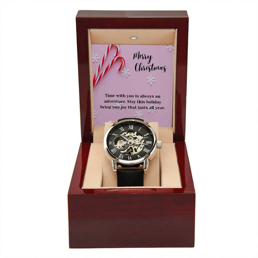 To Man | Time With You | Men's Openwork Watch MC26 - You Make It Special