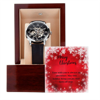 To Man | Time With You | Men's Openwork Watch MC30 - You Make It Special