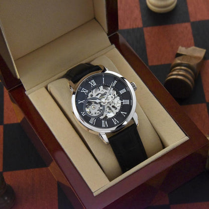 To Man | Time With You | Men's Openwork Watch MC30 - You Make It Special