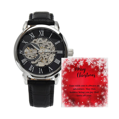 To Man | Time With You | Men's Openwork Watch MC30 - You Make It Special