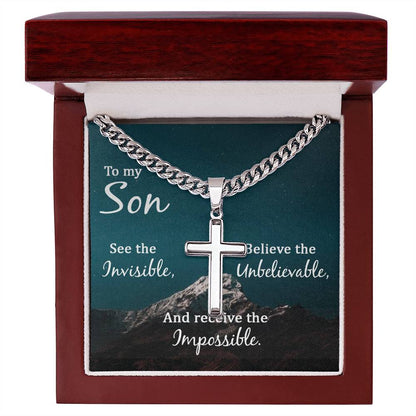 To Son -Engraved | See the invisible | You Make It Special