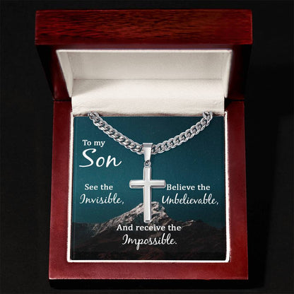 To Son -Engraved | See the invisible | You Make It Special