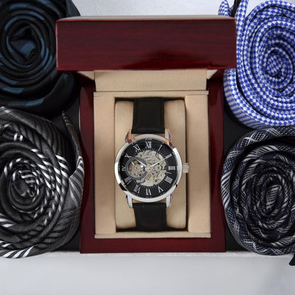 To Son | Time With You | Men's Openwork Watch MC8 - You Make It Special