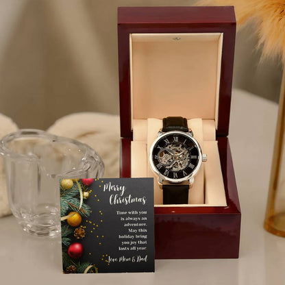 To Son | Time With You | Men's Openwork Watch MC8 - You Make It Special