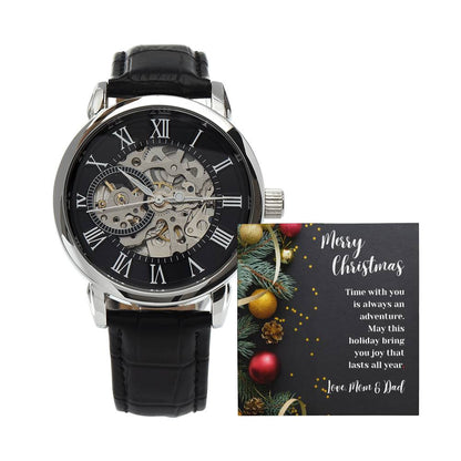 To Son | Time With You | Men's Openwork Watch MC8 - You Make It Special
