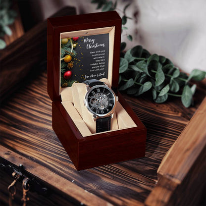 To Son | Time With You | Men's Openwork Watch MC8 - You Make It Special