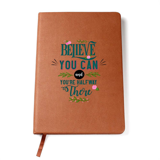 Believe leather journal | Believe you can (LJ-BEL-BEL-S2309) - You Make It Special