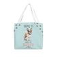 Home Is Where The Frenchie Is Tote Bag Grocery Shopping Reusable Bag Tote (TB-HmWhrFrnchIs-S2402) - You Make It Special